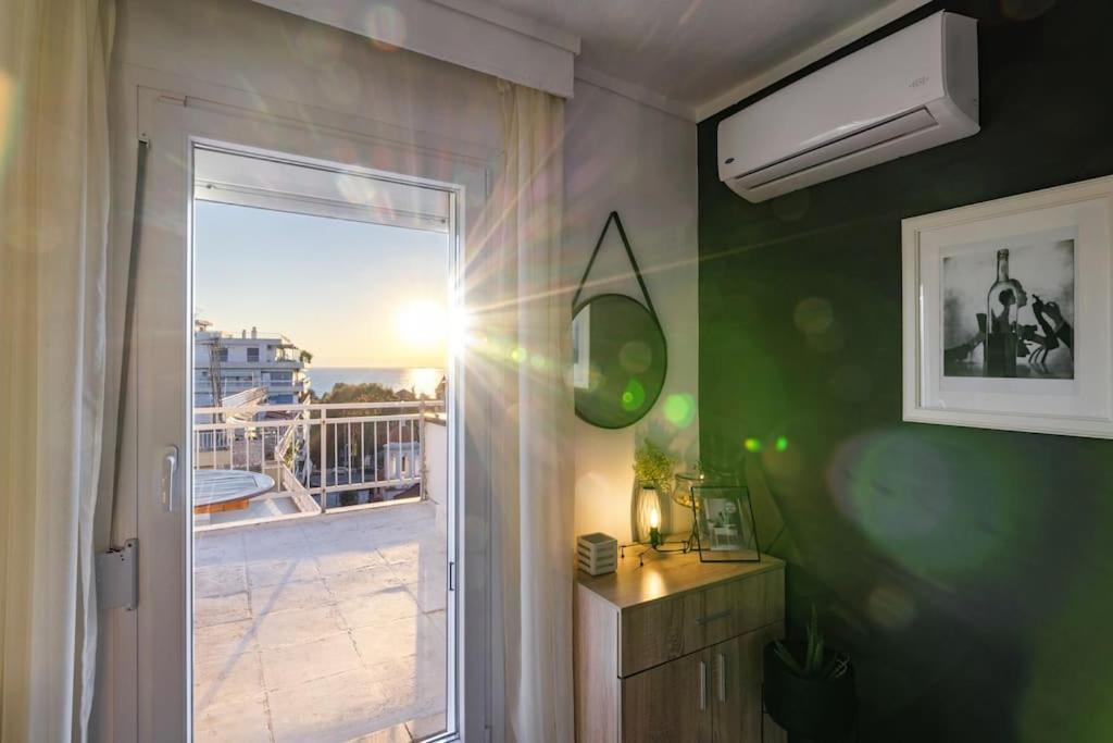 Sea View Sunset Penthouse Leilighet Thessaloníki Eksteriør bilde