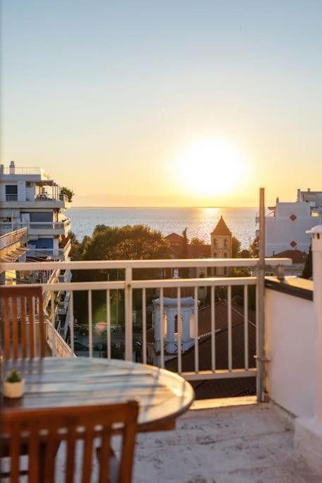 Sea View Sunset Penthouse Leilighet Thessaloníki Eksteriør bilde